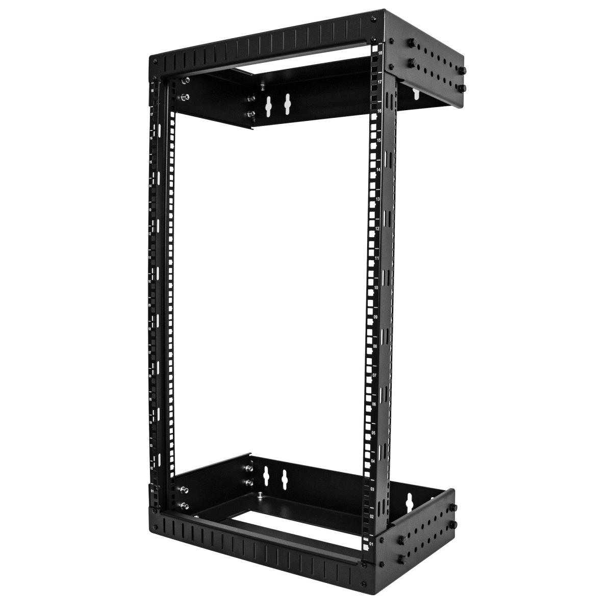 STARTECH.COM Wall Mount Network Rack 18u Adj 12-20in