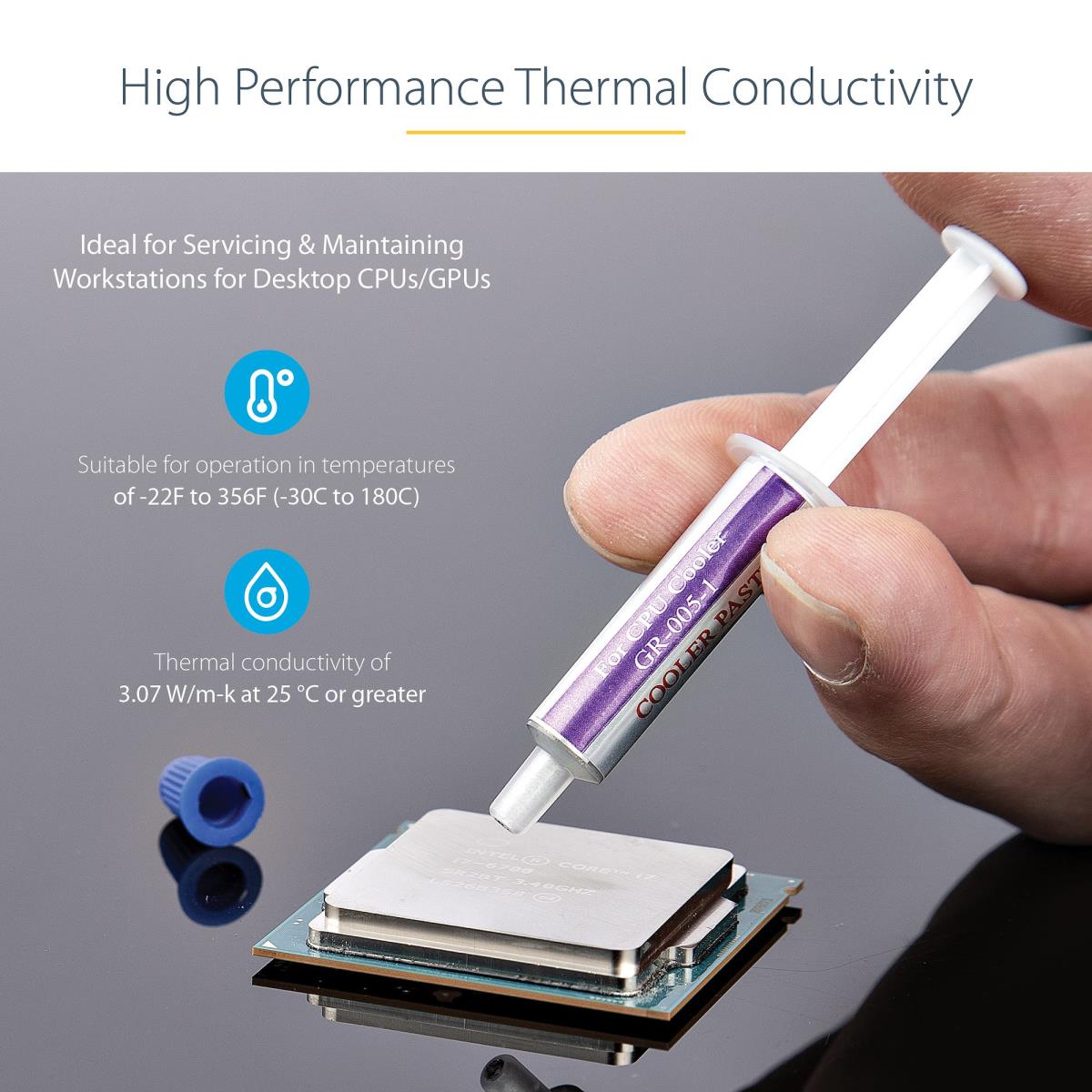 STARTECH.COM Thermal Paste Pack Of 5 Syringes Rohs