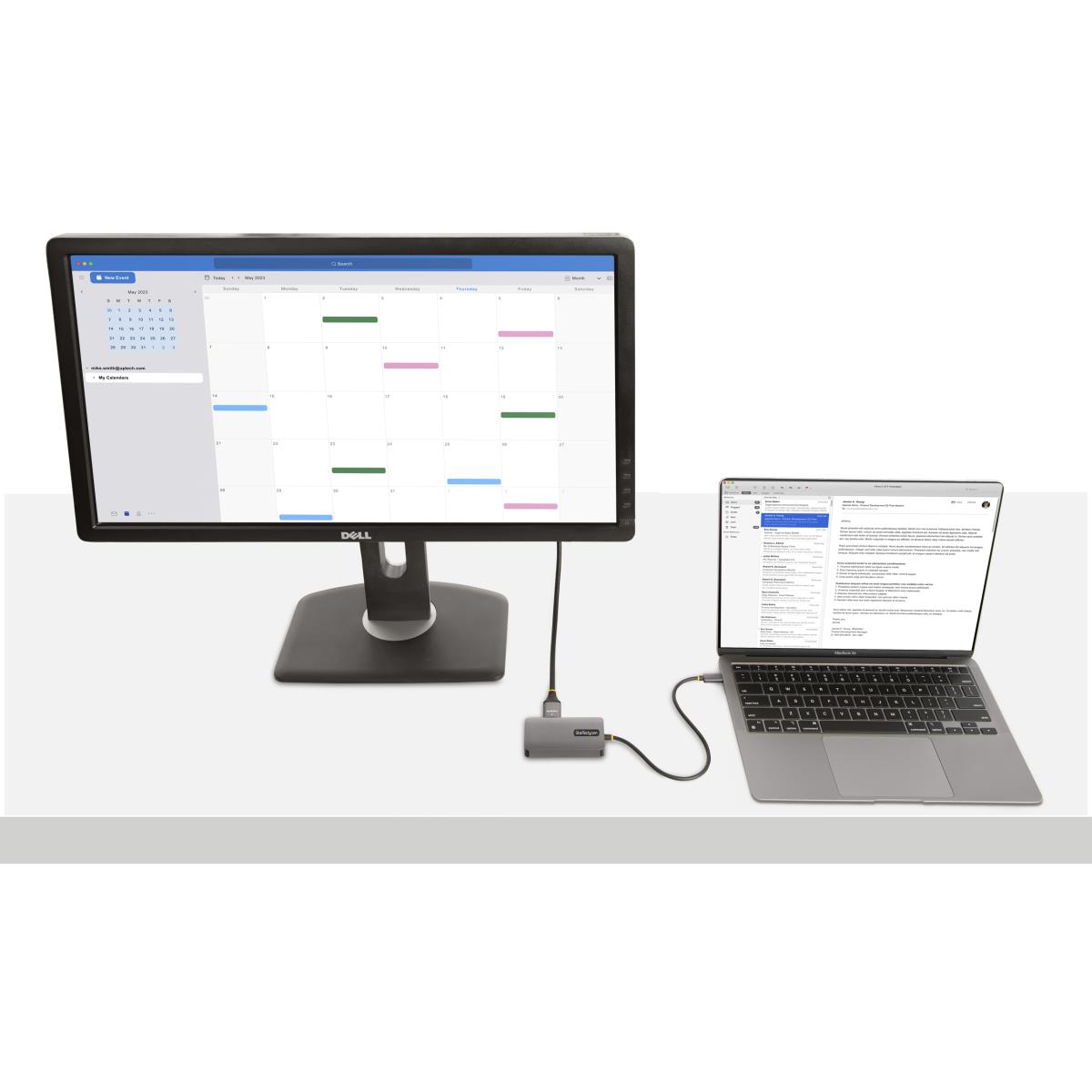 STARTECH.COM USB Type-c To Vga DVI Or Hdmi Travel Adapter 4k 60hz
