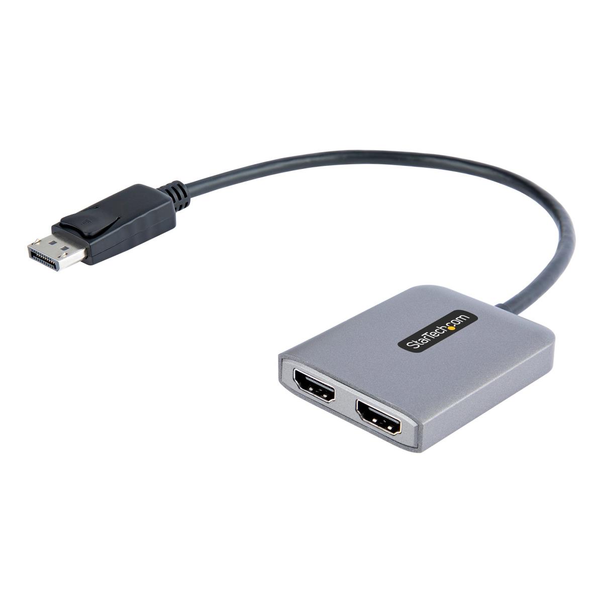 STARTECH.COM Dp To Dual Hdmi Mst Hub - Dual Hdmi 4k 60hz