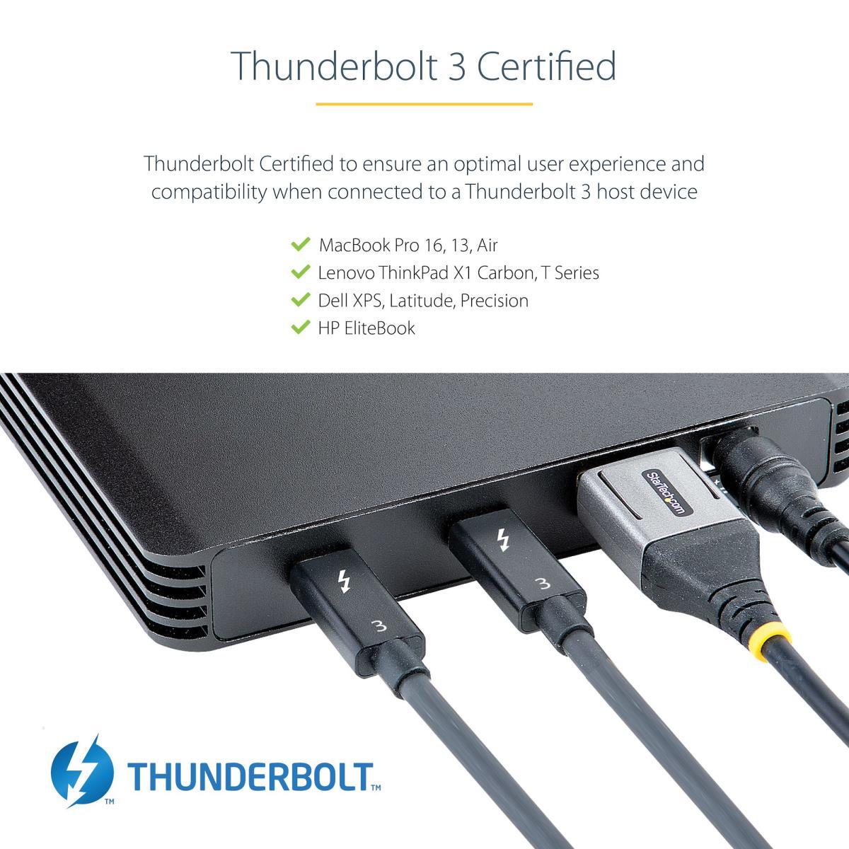 STARTECH.COM Thunderbolt 3 - 4 Bay Nvme Enclosure M.2 Nvme 40gbps