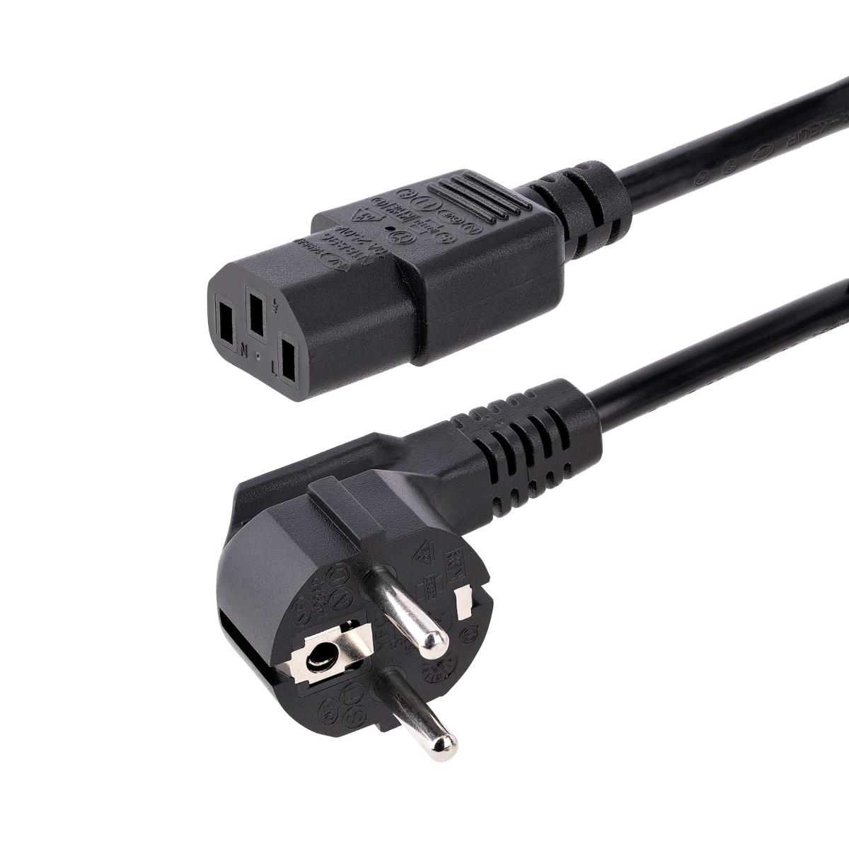 STARTECH.COM Computer Power Cord - Schucko To C13 18awg 3m