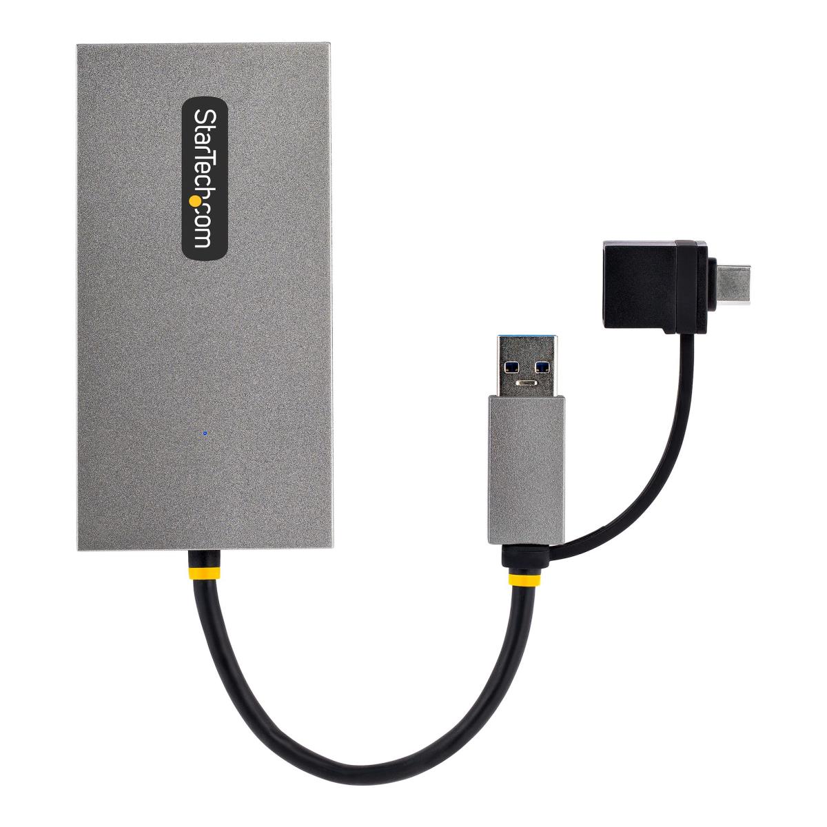 STARTECH.COM USB To Dual Hdmi Adapter - USB-a Or C 1x 4k 30hz 1x 1080p