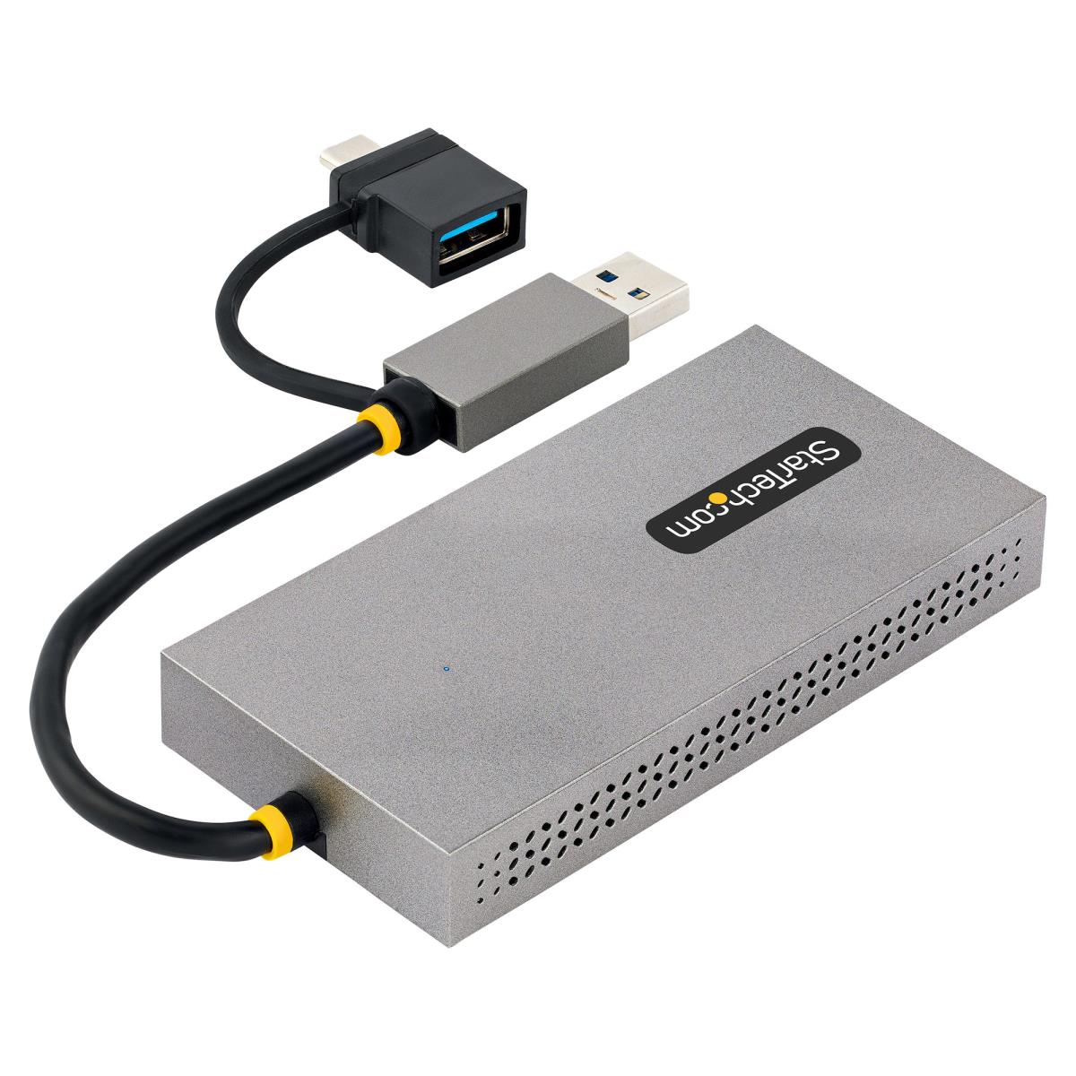STARTECH.COM USB To Dual Hdmi Adapter - USB-a Or C 1x 4k 30hz 1x 1080p