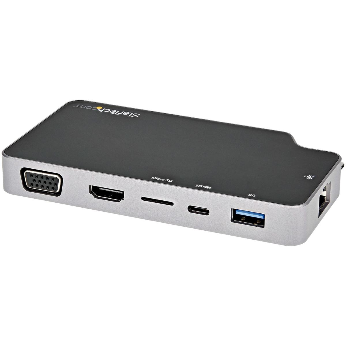 STARTECH.COM Docking Stations - 4k USB C Multiport Adapter Hdmi 4k Hdmi/vga/power Delivery/10gbp