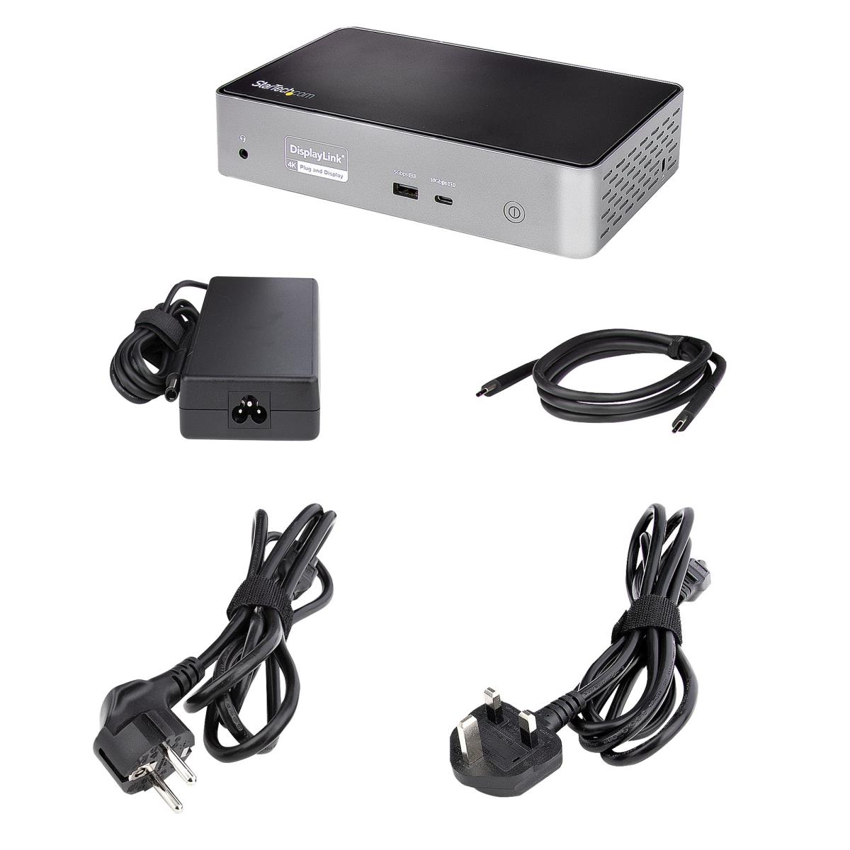 STARTECH.COM Docking Stations - Universal USB-c Dock Quad Video Quad 4k 60hz Dp Or Hdmi 100w Pd