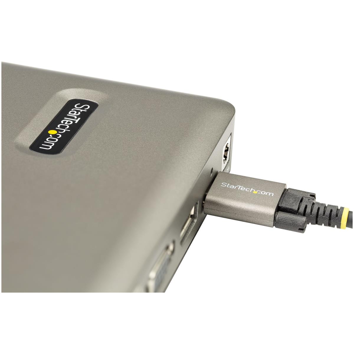 STARTECH.COM Docking Stations - USB C Dock DisplayPort 4k 30hz Or Vga/65w Pd/4-port USB Hub/gbe