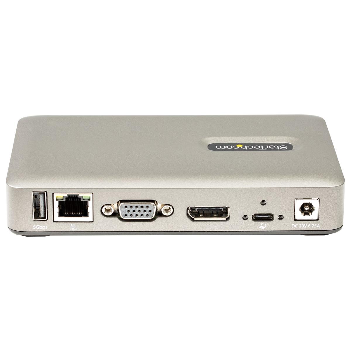 STARTECH.COM Docking Stations - USB C Dock DisplayPort 4k 30hz Or Vga/65w Pd/4-port USB Hub/gbe