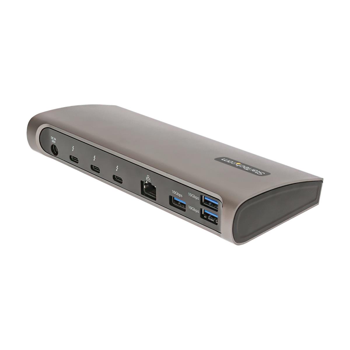 STARTECH.COM Thunderbolt 4 Dock 96w Dual 4k 60hz Or 1x8k 3xtb4 4xUSB-a