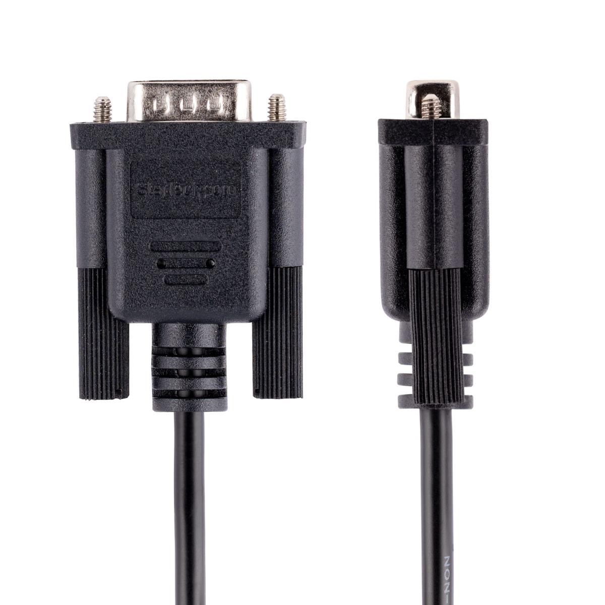 STARTECH.COM Serial Rs232 Null Modem Cable - Crossover Serial Cable - 3m