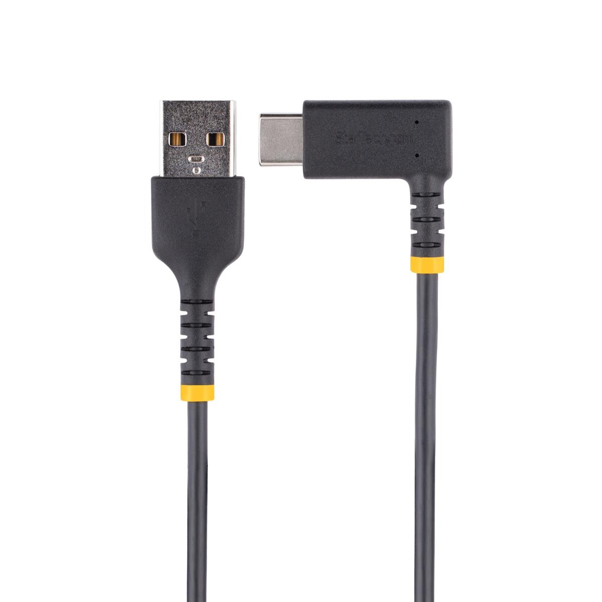 STARTECH.COM USB A To C Charging Cable Angled 15.24cm