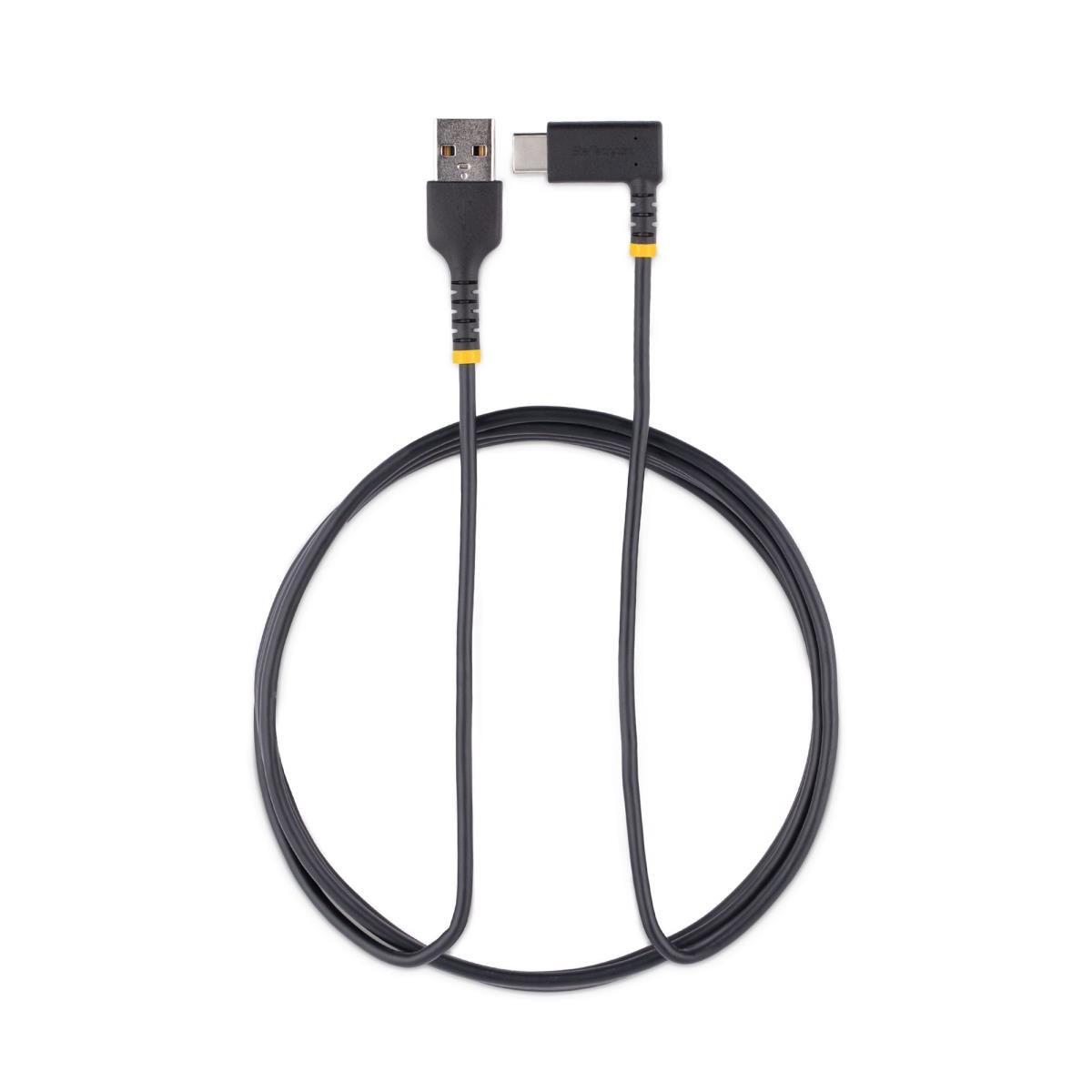 STARTECH.COM USB A To C Charging Cable Angled 2m