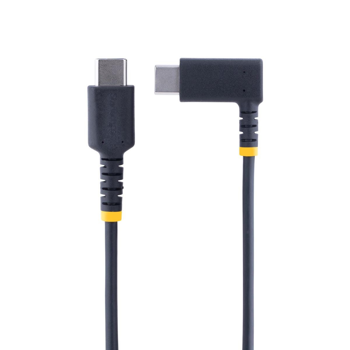 STARTECH.COM USB C Charging Cable Angled 60w Pd 2m