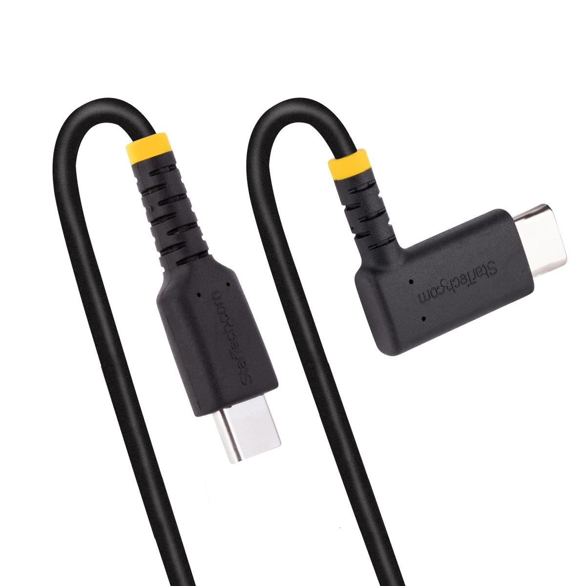 STARTECH.COM USB C Charging Cable Angled 60w Pd 2m