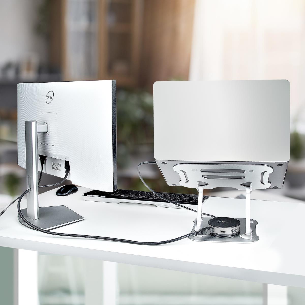 STARTECH.COM Laptop Stand For Desk Adjustable Height