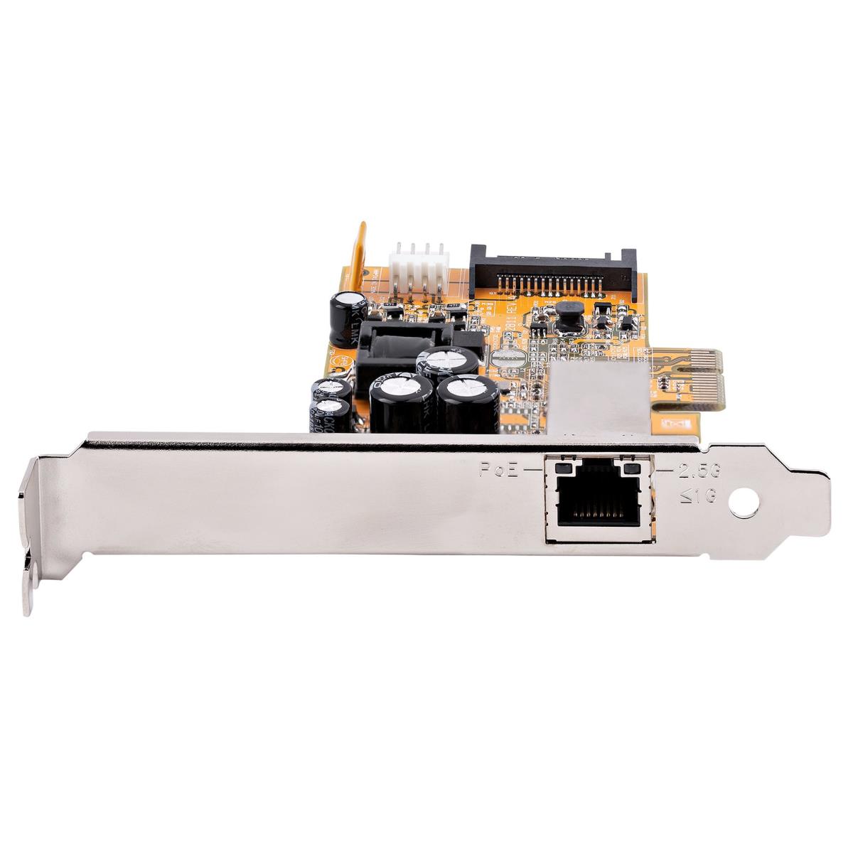 STARTECH.COM Network Card - 1 Port 2.5gbps Poe Pcie Ethernet Card W/rj45 30w 802.3at Poe Nic For Desktops/ser