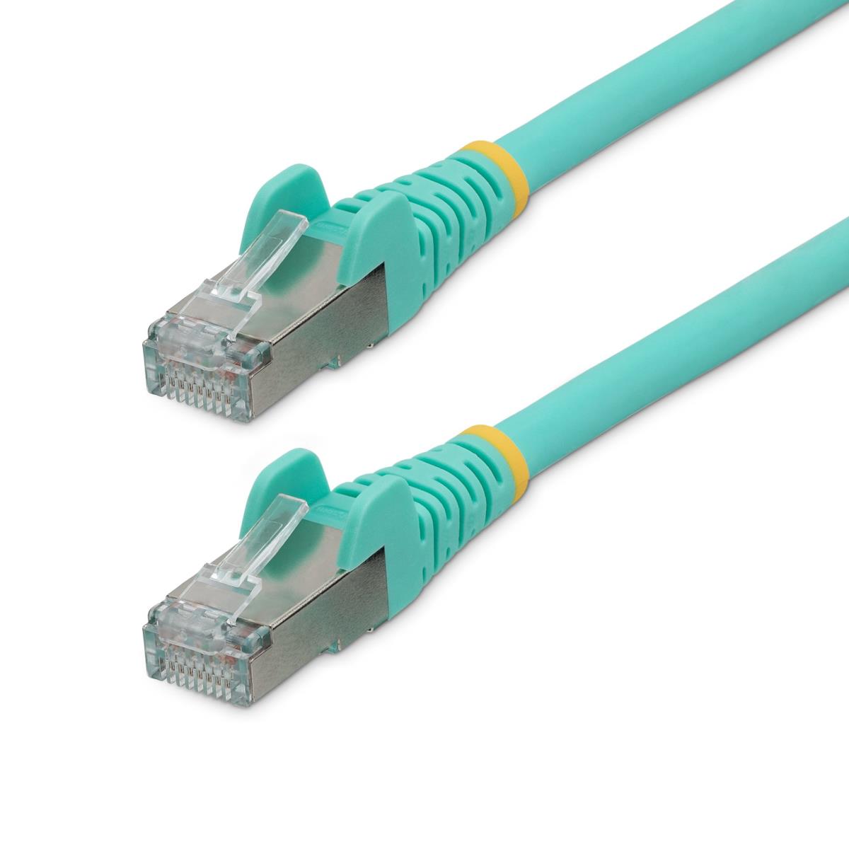 STARTECH.COM Patch Cable - CAT6a - S/ftp - Snagless - 3m - Aqua (lszh)