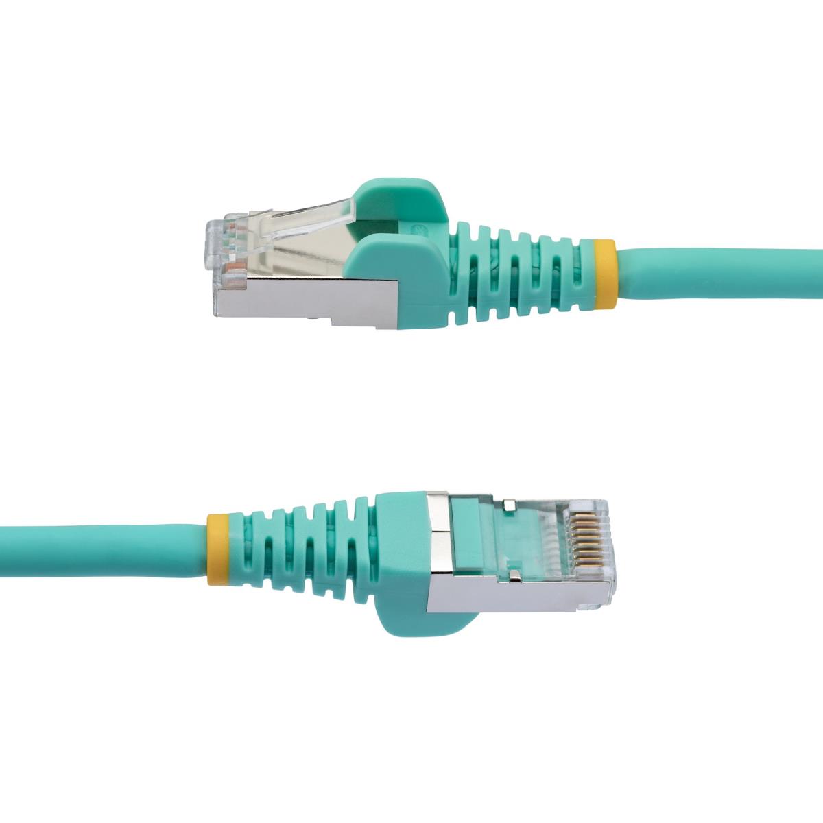 STARTECH.COM Patch Cable - CAT6a - S/ftp - Snagless - 3m - Aqua (lszh)