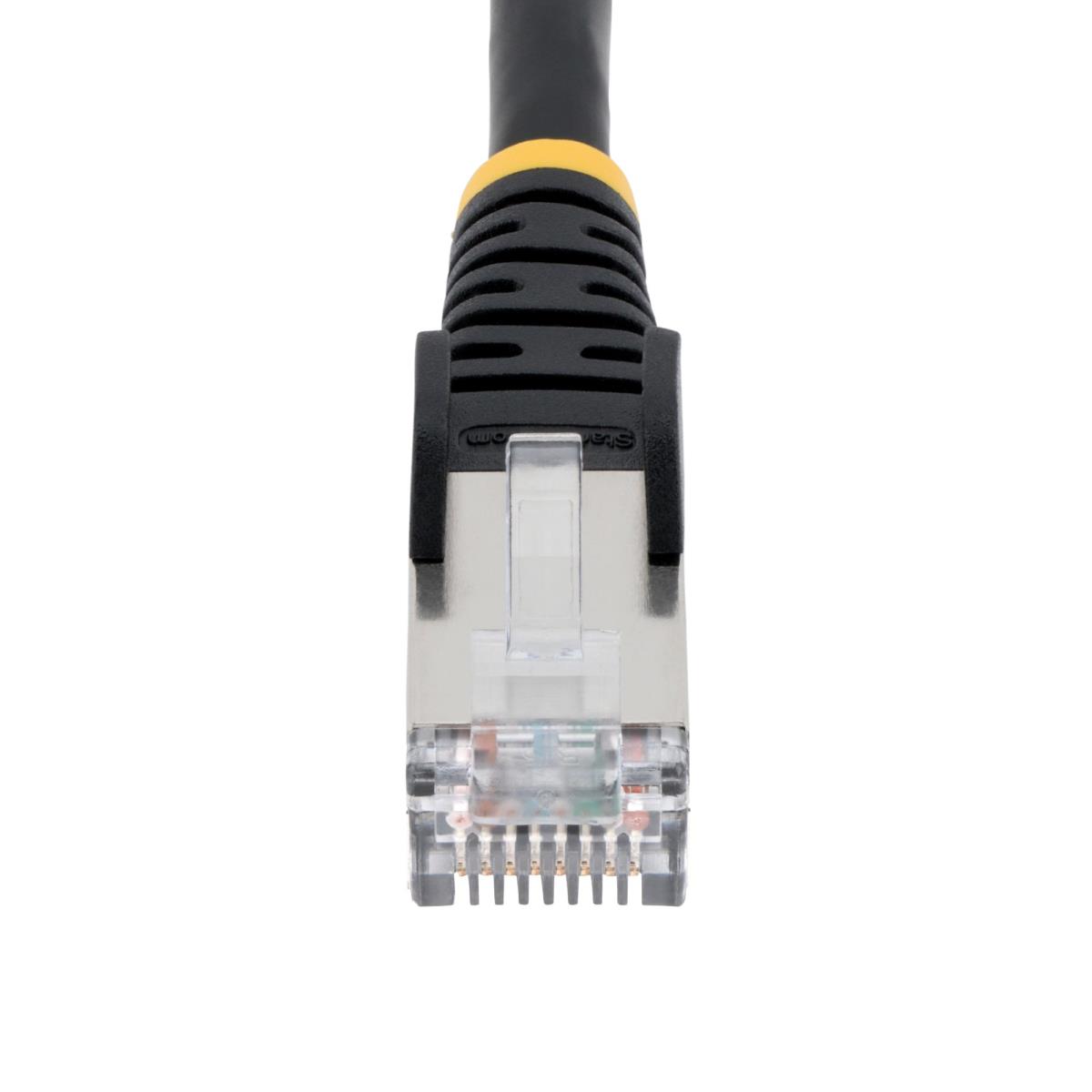 STARTECH.COM Patch Cable - CAT6a - S/ftp - Snagless - 1.5m - Black (lszh)