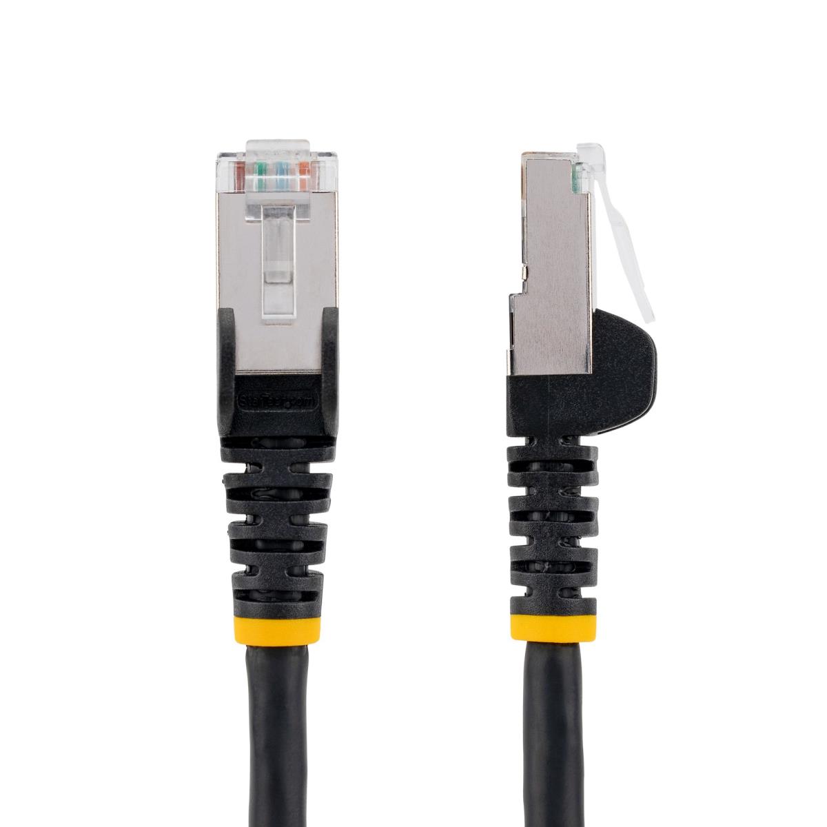 STARTECH.COM Patch Cable - CAT6a - S/ftp - Snagless - 5m - Black (lszh)