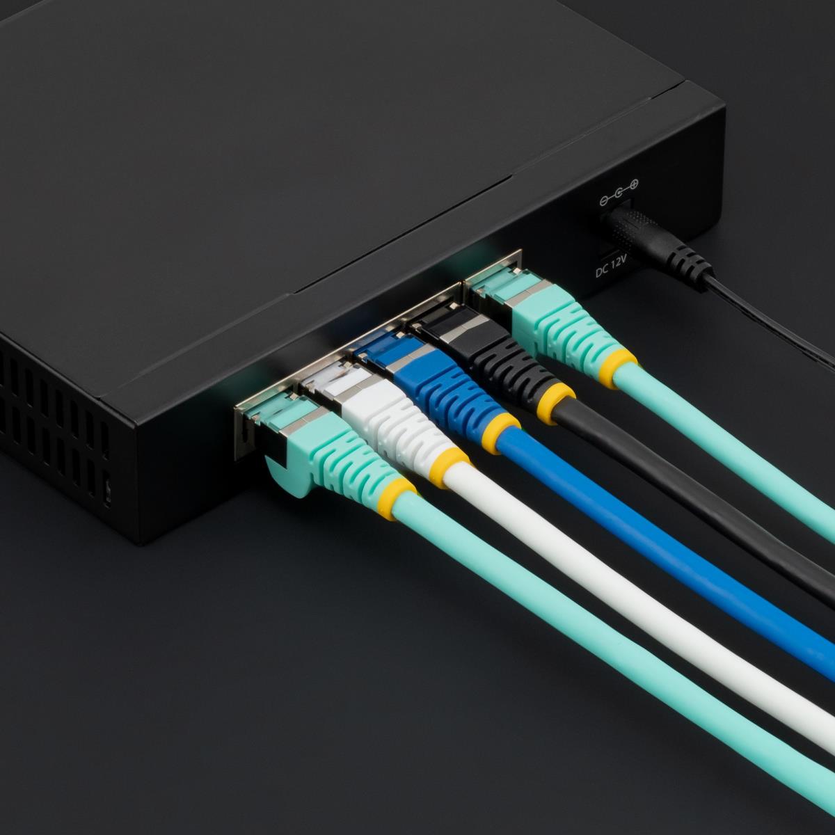 STARTECH.COM Patch Cable - CAT6a - S/ftp - Snagless - 1.5m - Blue (lszh)