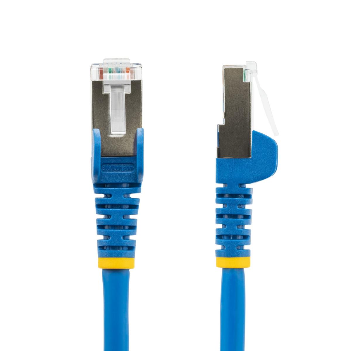 STARTECH.COM Patch Cable - CAT6a - S/ftp - Snagless - 1m - Blue (lszh)