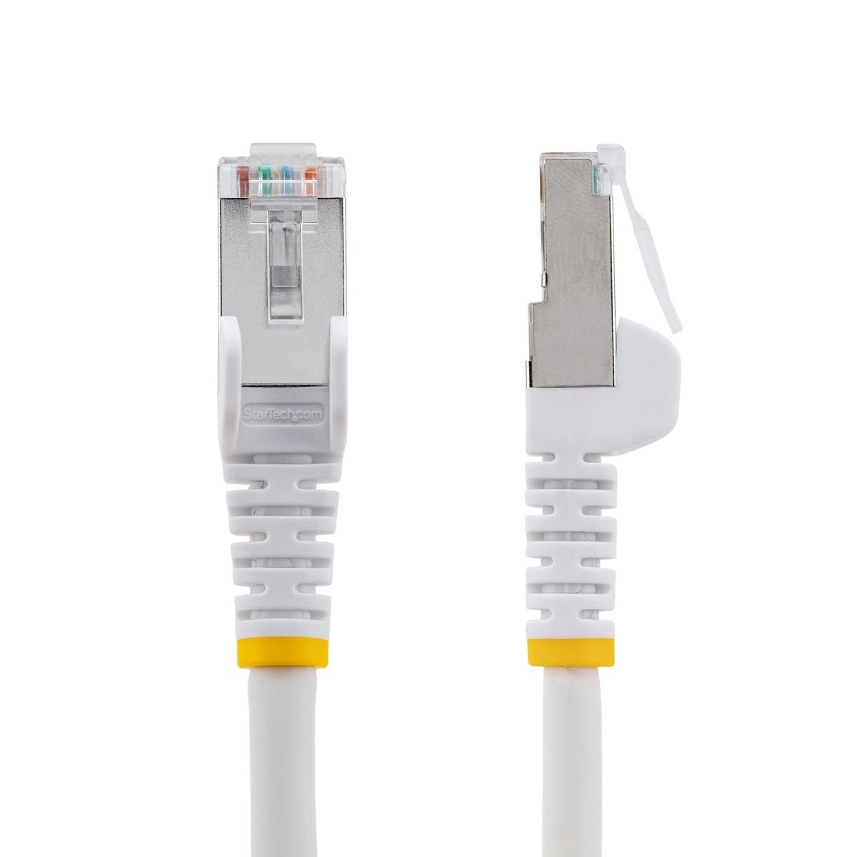 STARTECH.COM Patch Cable - CAT6a - S/ftp - Snagless - 10m - White (lszh)