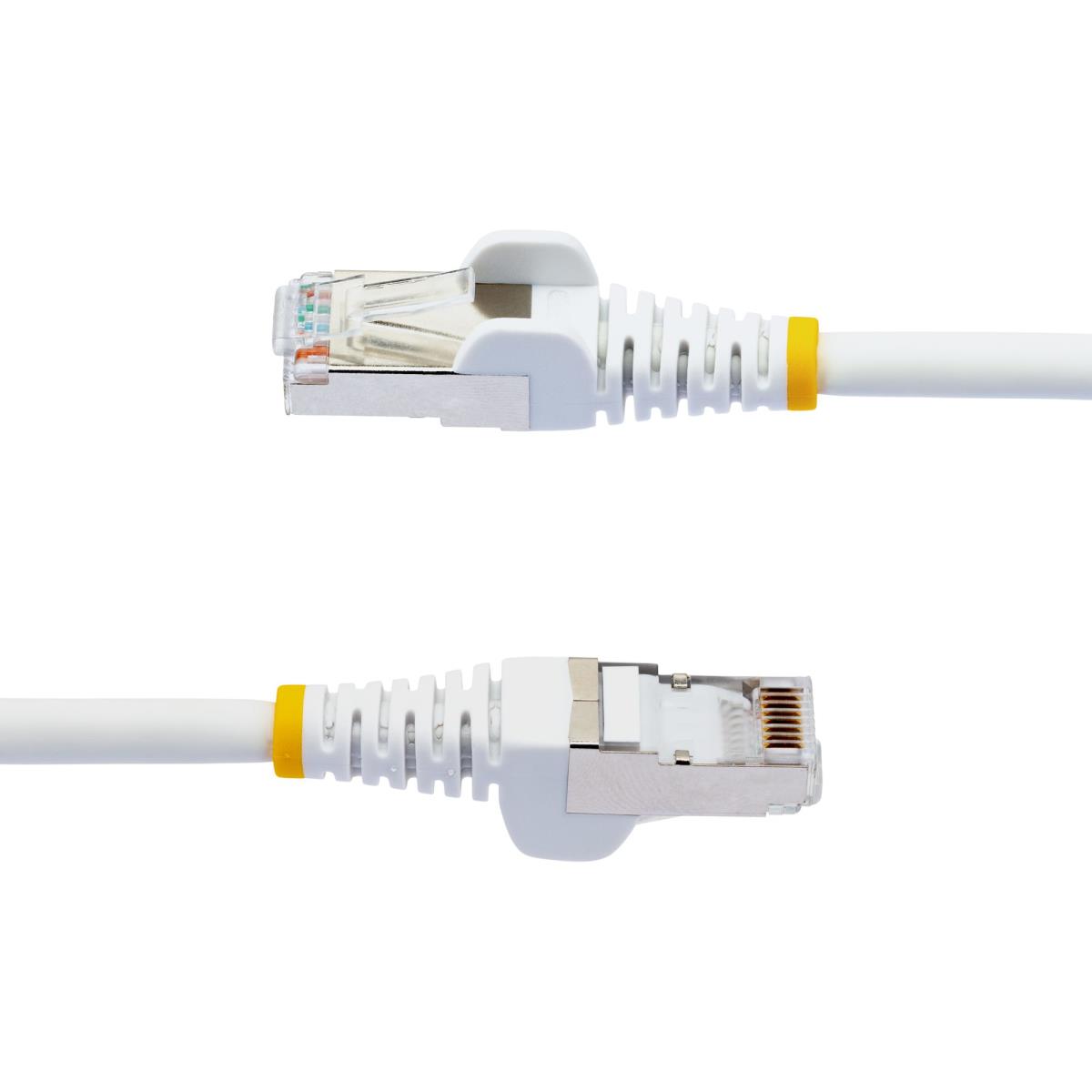 STARTECH.COM Patch Cable - CAT6a - S/ftp - Snagless - 10m - White (lszh)