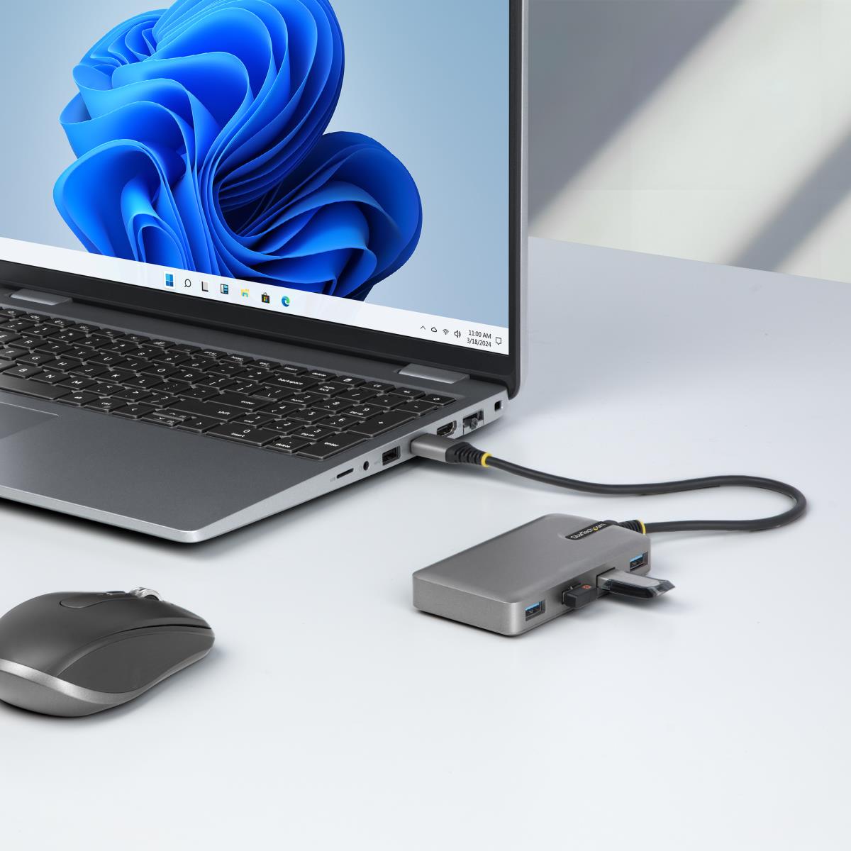 STARTECH.COM USB-a Hub - 4-port 5gbps Laptop Desktop Portable Expansion Hub