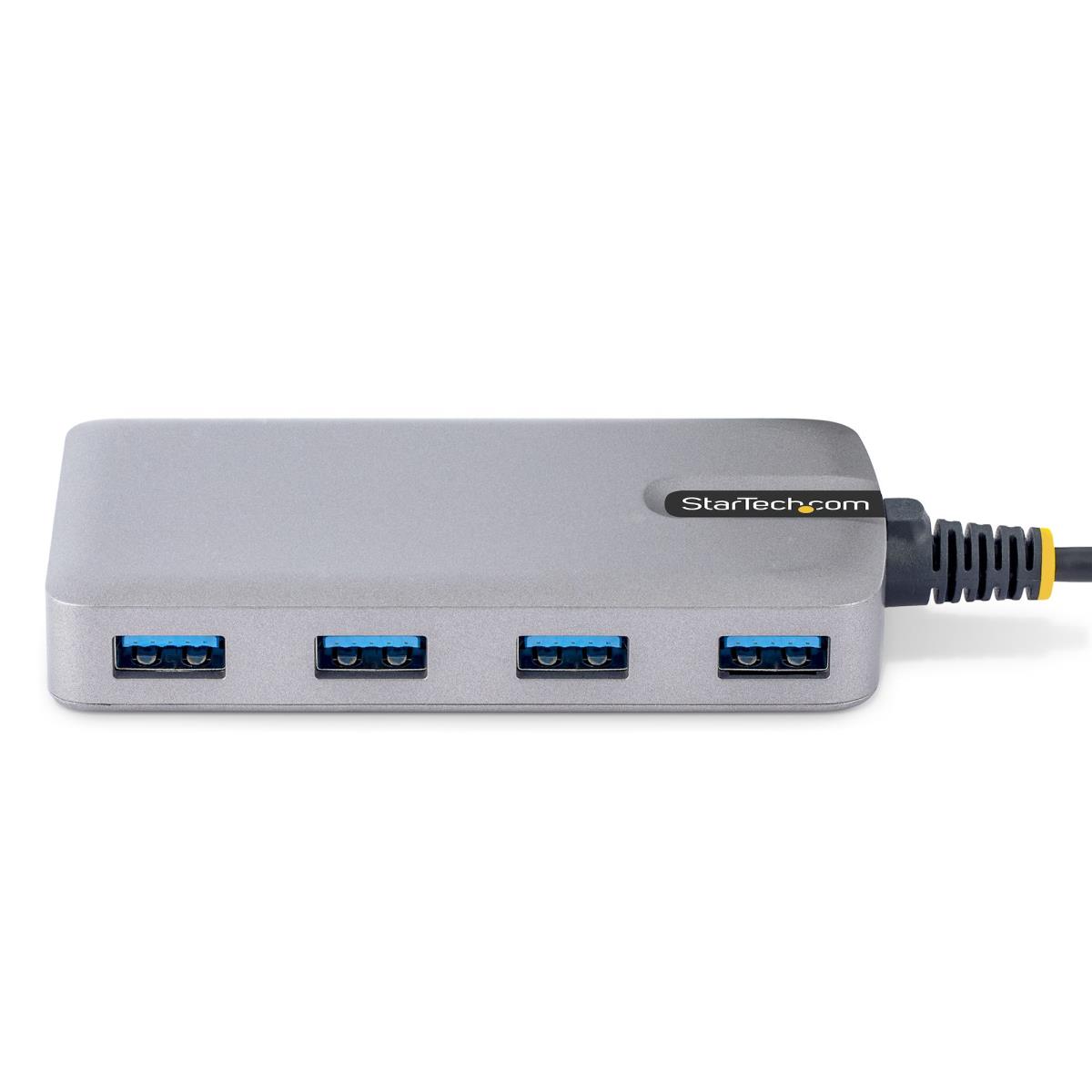 STARTECH.COM USB-c Hub - 4-port - Portable USB Hub Adapter