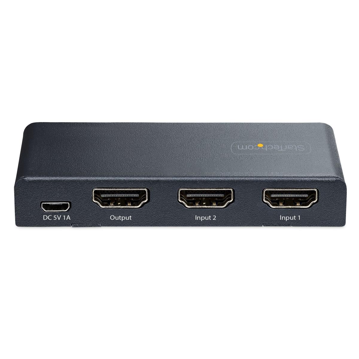 STARTECH.COM Hdmi Switch - 2-port 8k 60hz Hdmi 2.1 Auto Switcher