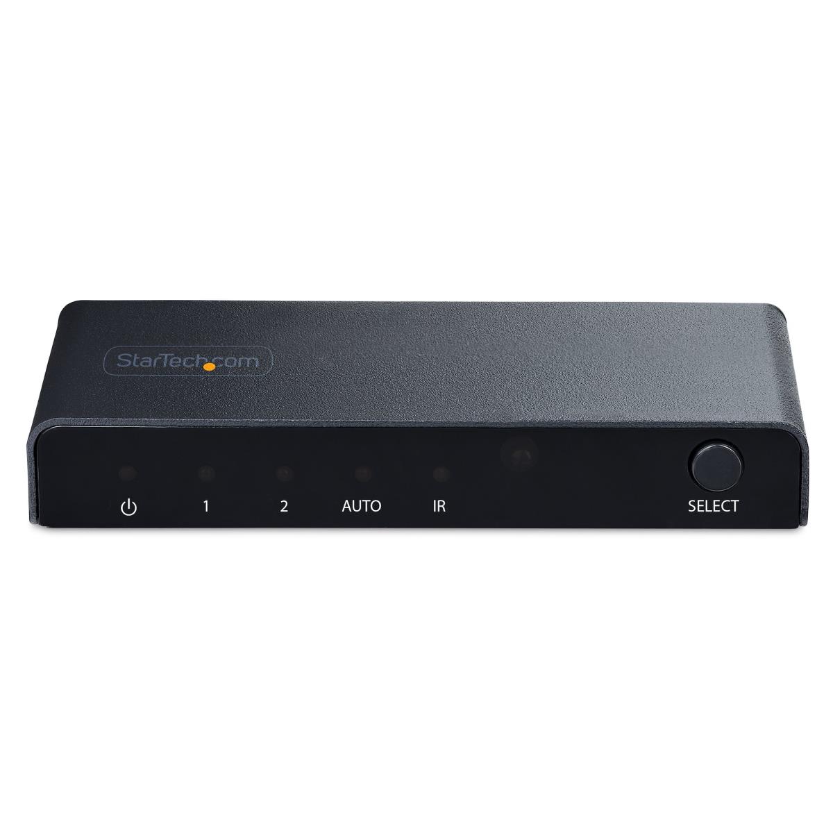 STARTECH.COM Hdmi Switch - 2-port 8k 60hz Hdmi 2.1 Auto Switcher