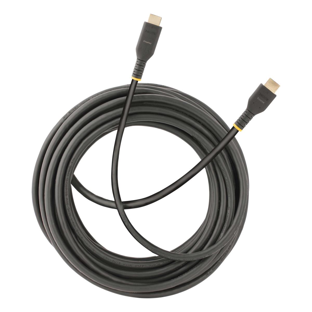 STARTECH.COM Active Hdmi Cable - Long Hdmi 2.0 Cord 4k 60hz 10m