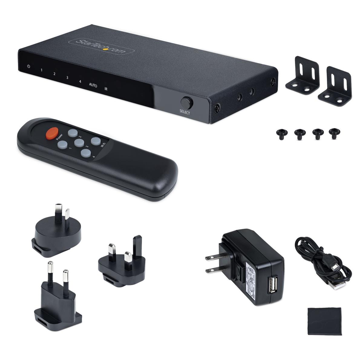 STARTECH.COM Hdmi Switch - 4-port 8k Hdmi 2.1 Switcher