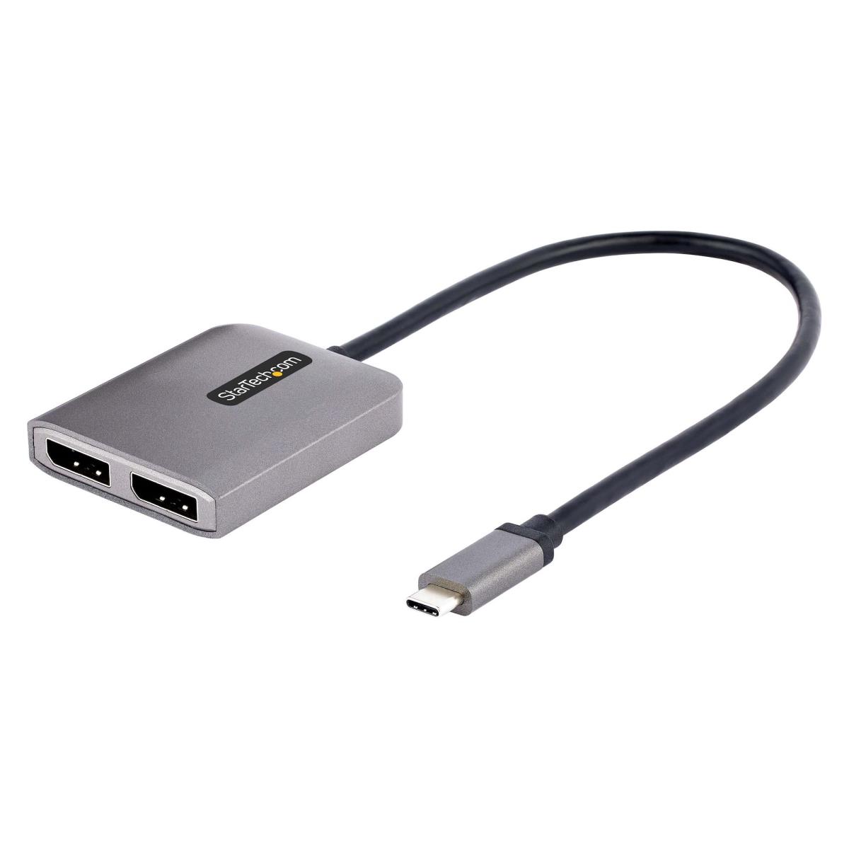 STARTECH.COM USB-c Mst Hub - 2-port 4k60hz - Dual-monitor Adapter Windows