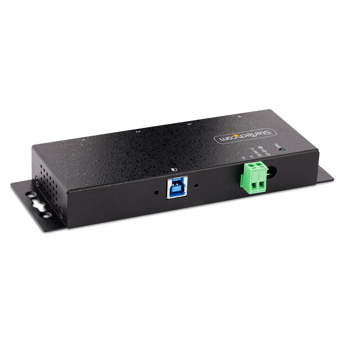STARTECH.COM Industrial USB Hub - 4-port 5gbps USB-a Hub W/ Esd Protection