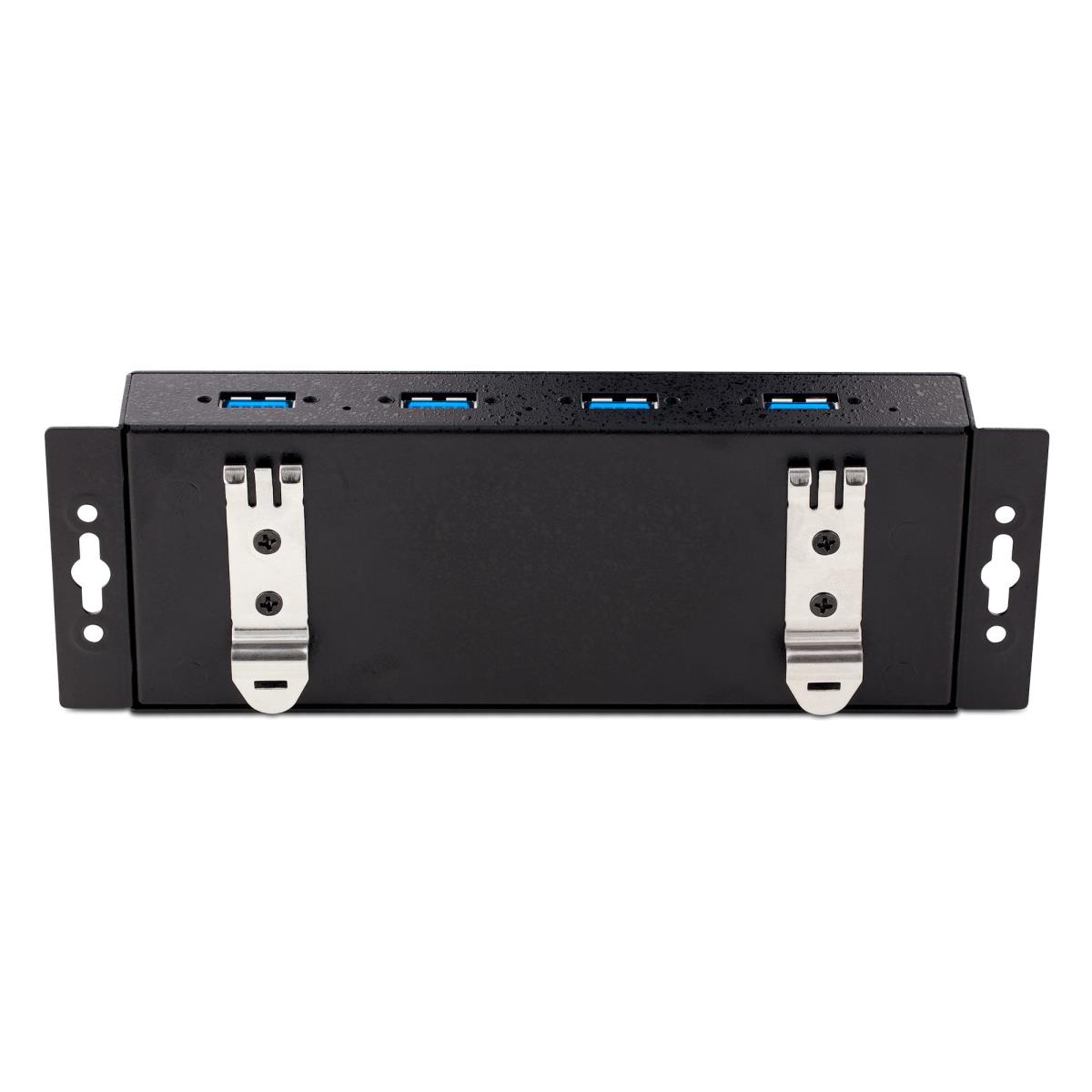 STARTECH.COM Industrial USB Hub - 4-port 5gbps USB-a Hub W/ Esd Protection