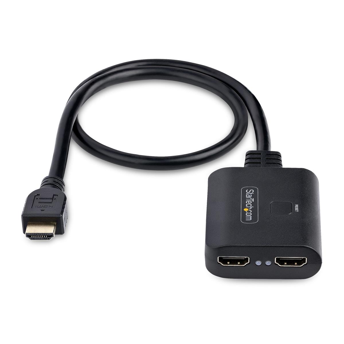 STARTECH.COM Hdmi Splitter - 2-port 1in 2 Out 4k Hdmi 2.0 Display/output Split