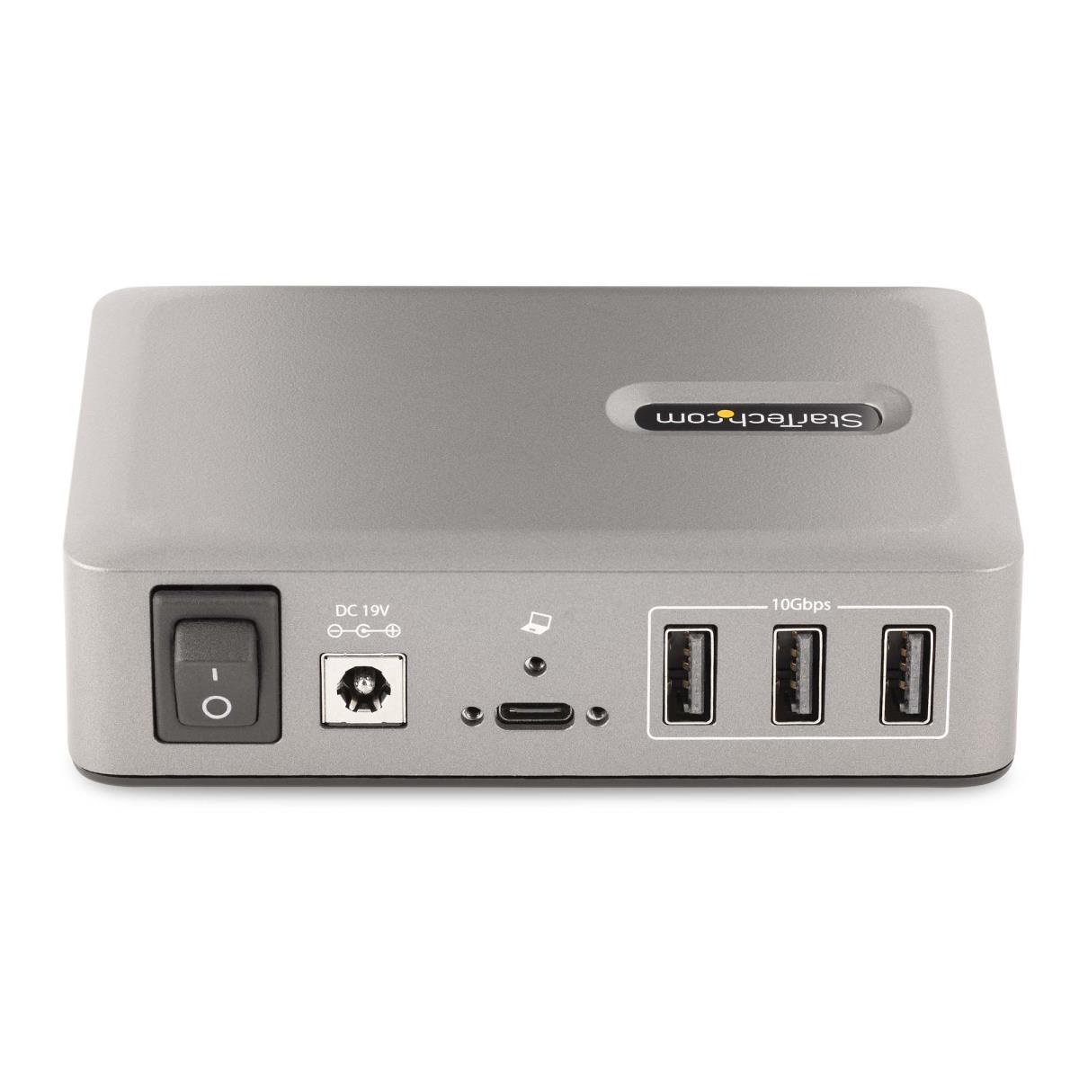 STARTECH.COM USB Hub - 10-port USB-c Self-powered Desktop /laptop Expansion Hub