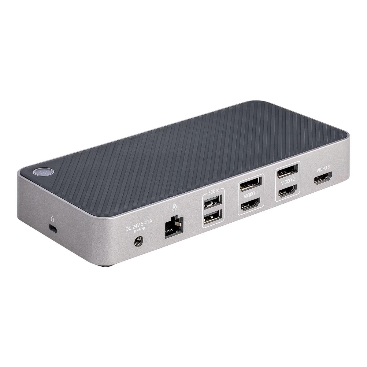 STARTECH.COM USB C Triple Monitor Docking Station - Hdmi/dp Triple 4k USB C