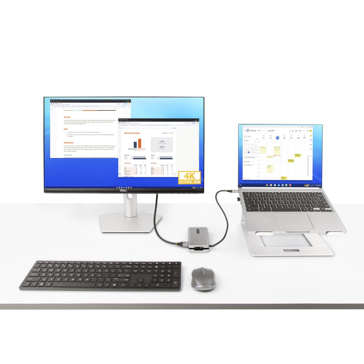 STARTECH.COM USB-c Multiport Adapter Hdmi Vga Type-c Laptop Docking Station