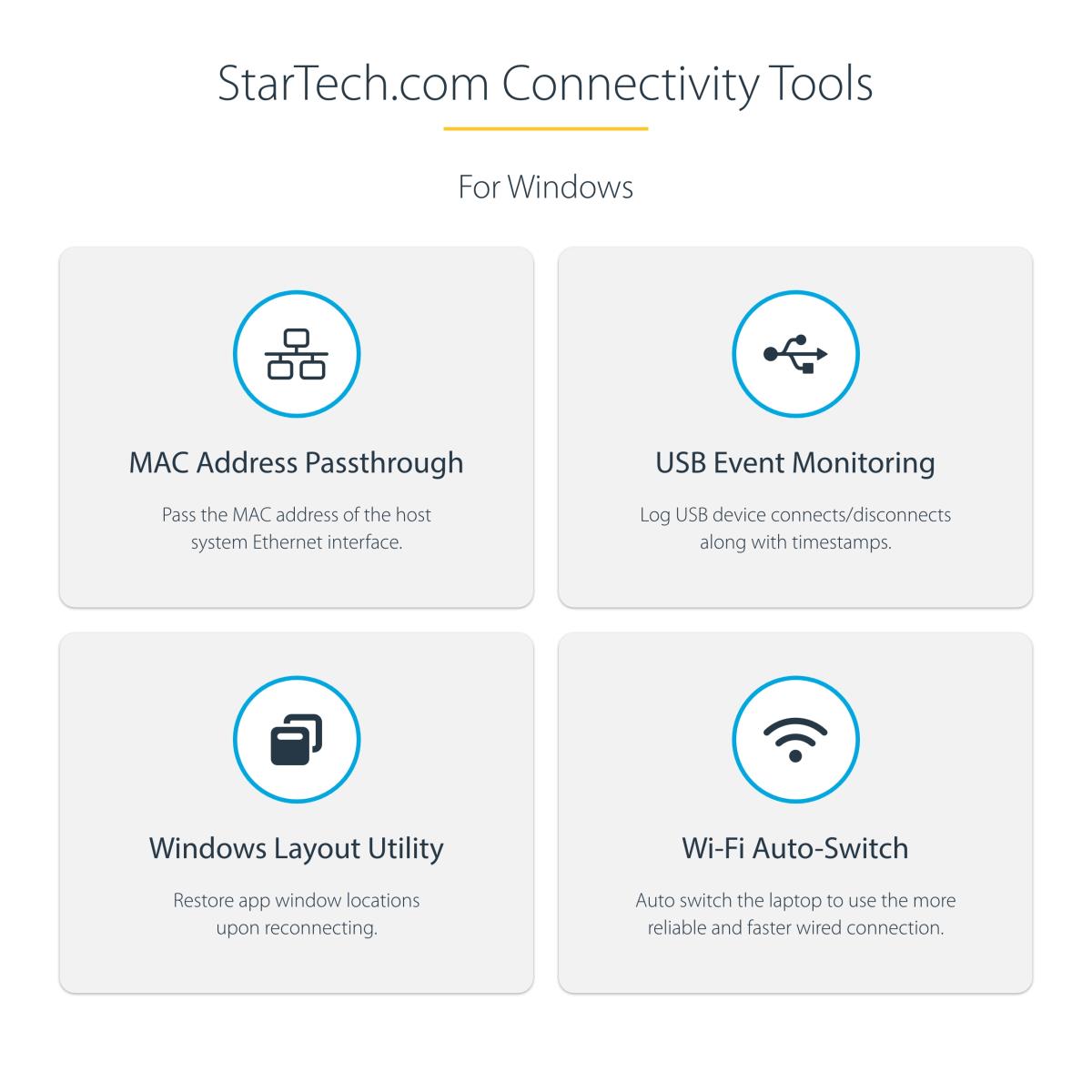 STARTECH.COM USB-c Multiport Adapter Hdmi Vga Type-c Laptop Docking Station