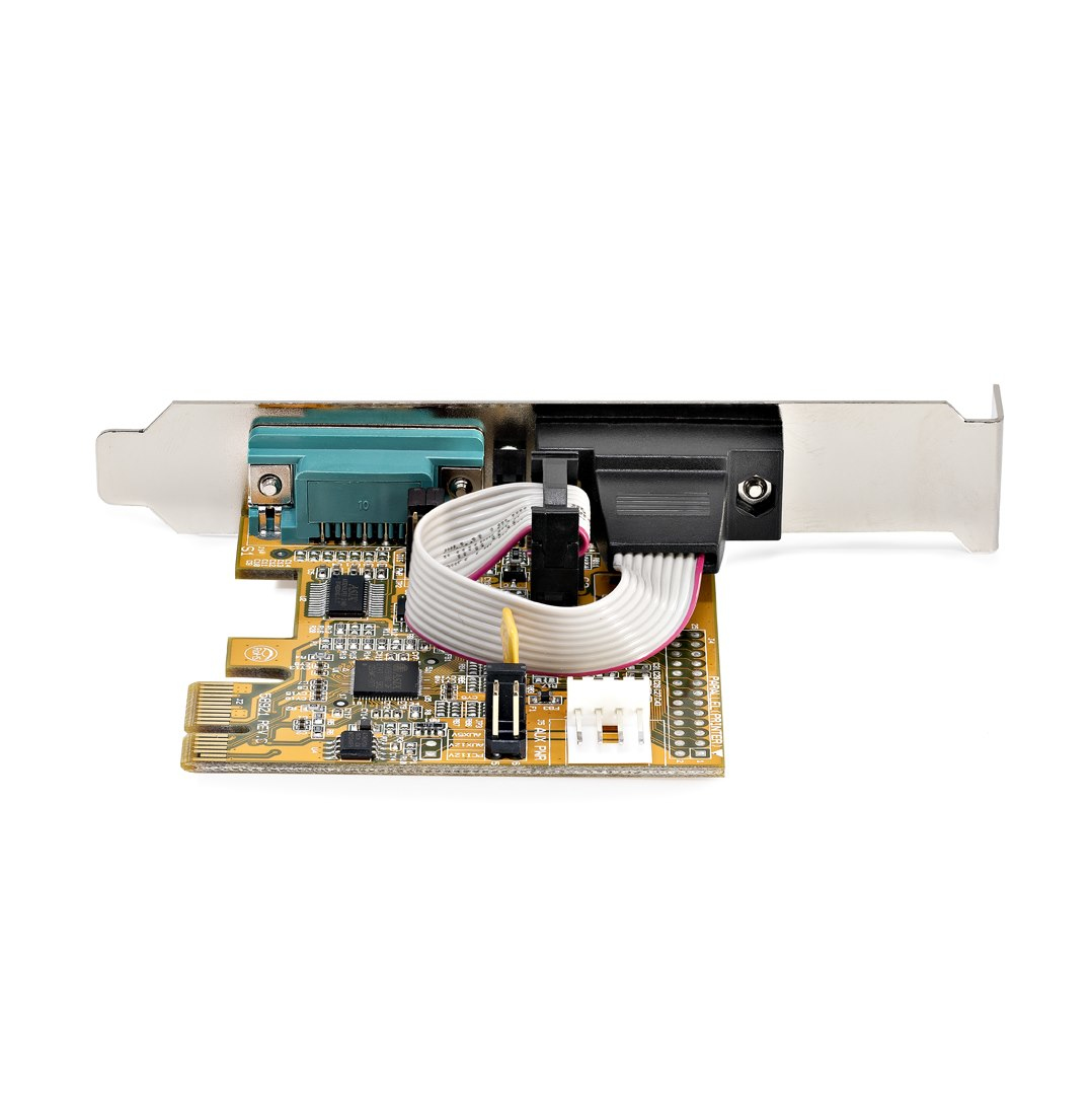 STARTECH.COM Pci-e Dual Serial Port Card - 16c1050 Uart 5v/12v Status Light