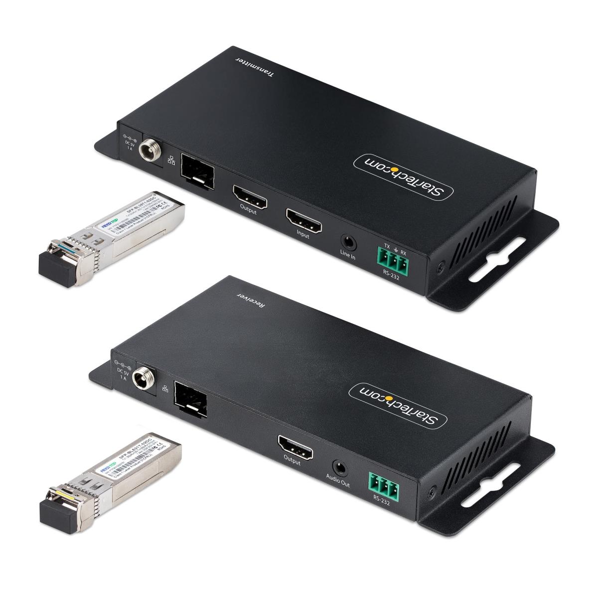 STARTECH.COM Hdmi Over Fiber Extender Kit - 4k 60hz Transmitter/receiver