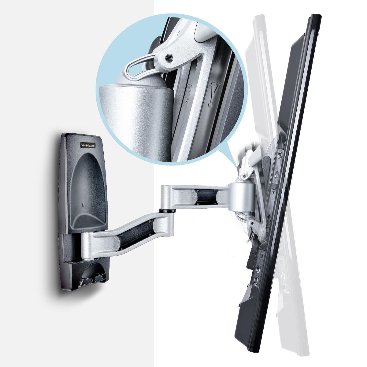 STARTECH.COM Articulating Tv Wall Mount - Corner Wall Mount Tv Bracket 65i