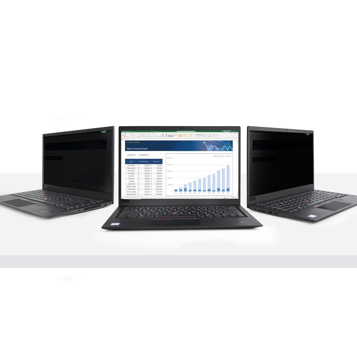 STARTECH.COM Laptop Privacy Screen - 14in Anti-glare Blue Light Filter