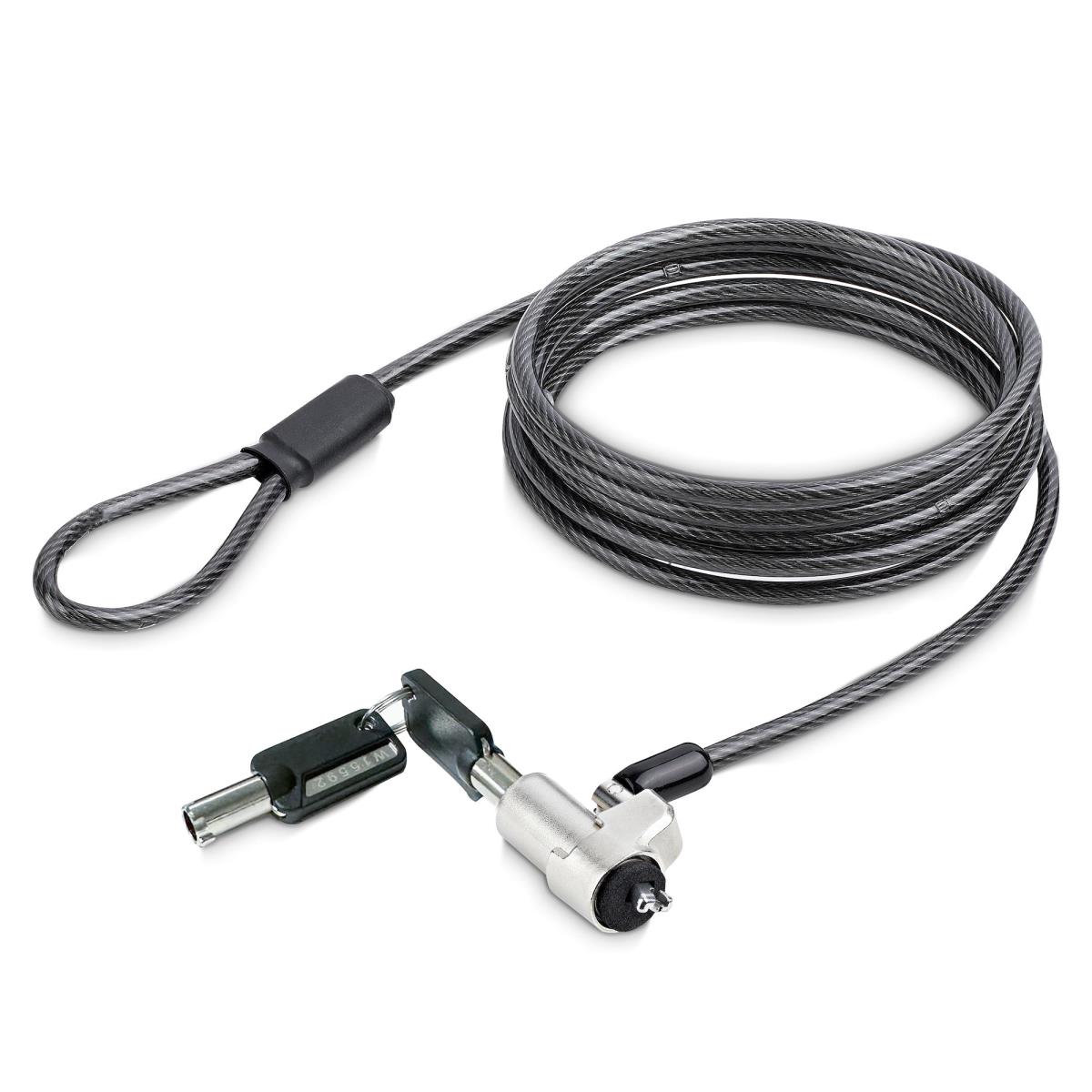 STARTECH.COM Laptop Cable Lock For Dell Xps Compatible With Noble Wedge