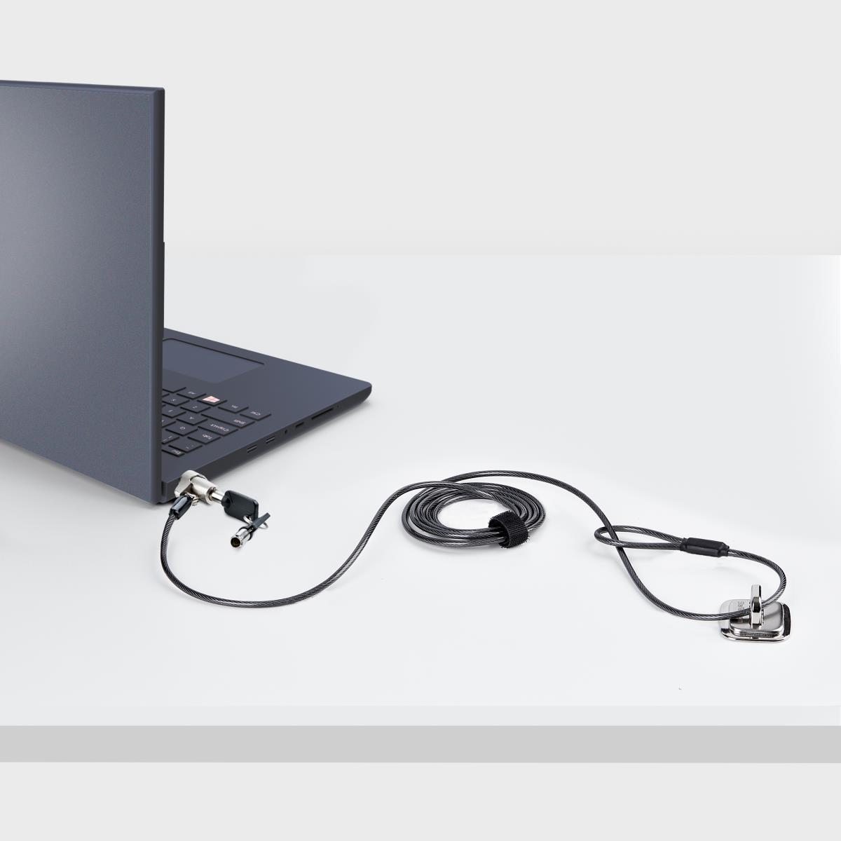 STARTECH.COM Laptop Cable Lock For Dell Xps Compatible With Noble Wedge