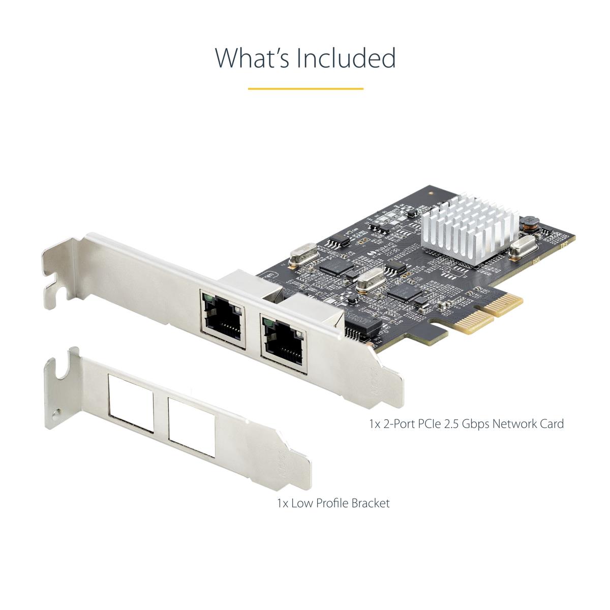 STARTECH.COM Pci-e Network Card Dual Nbase-t Ethernet Card