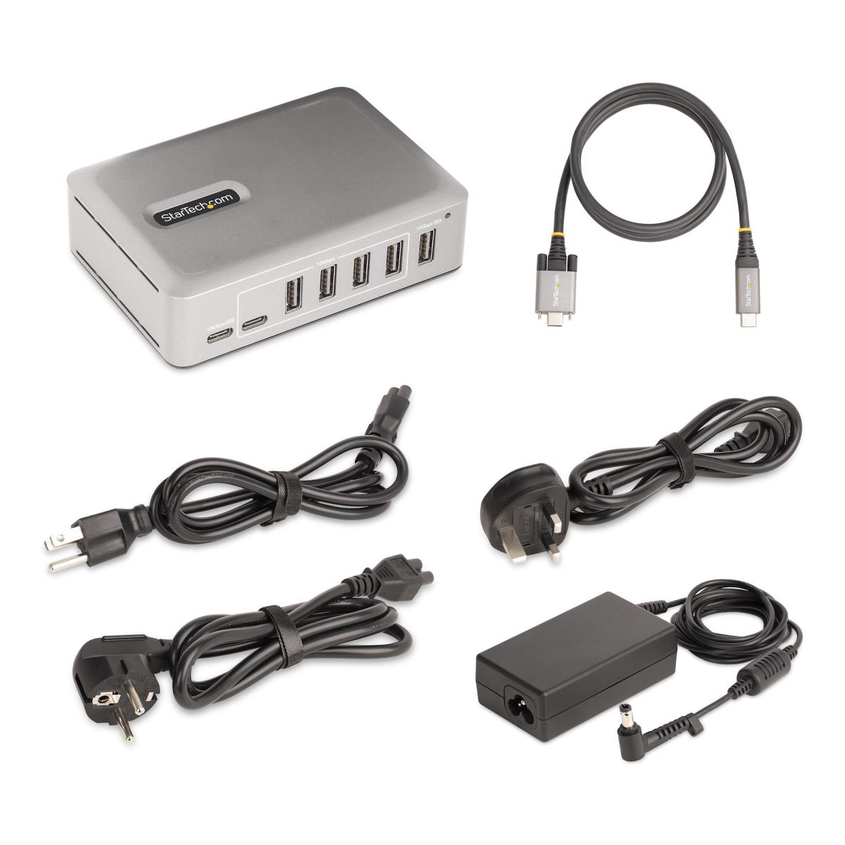 STARTECH.COM USBc Hub 7port Selfpowered Desktop/laptop Expansion Hub